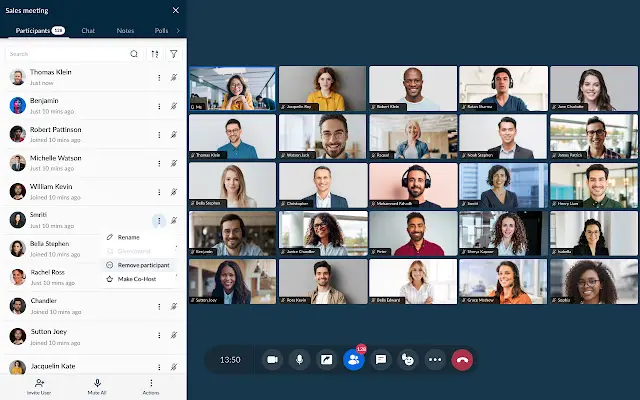 Credits: Zoho, Best Video Conferencing Tools for Remote Collaboration in Academia
