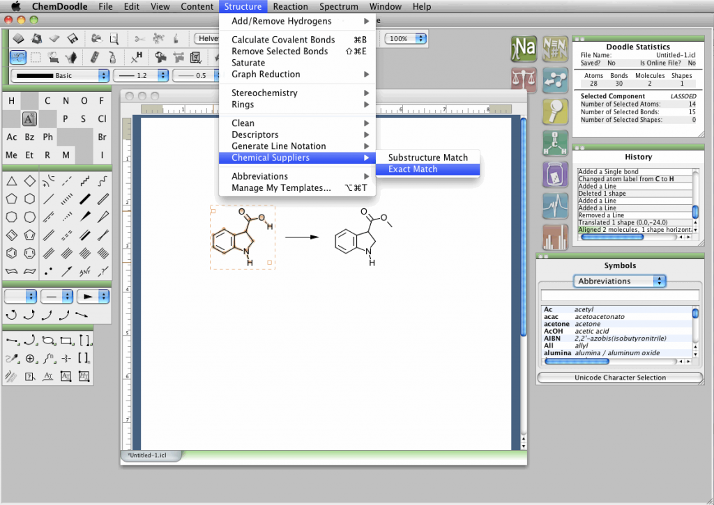 Credits: ChemExper, Online Tools to Draw Molecular Diagram,