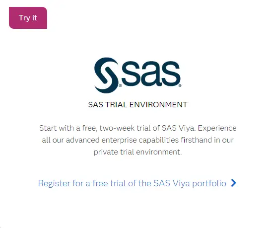 Credits: SAS, Best Data Analysis Software for Research