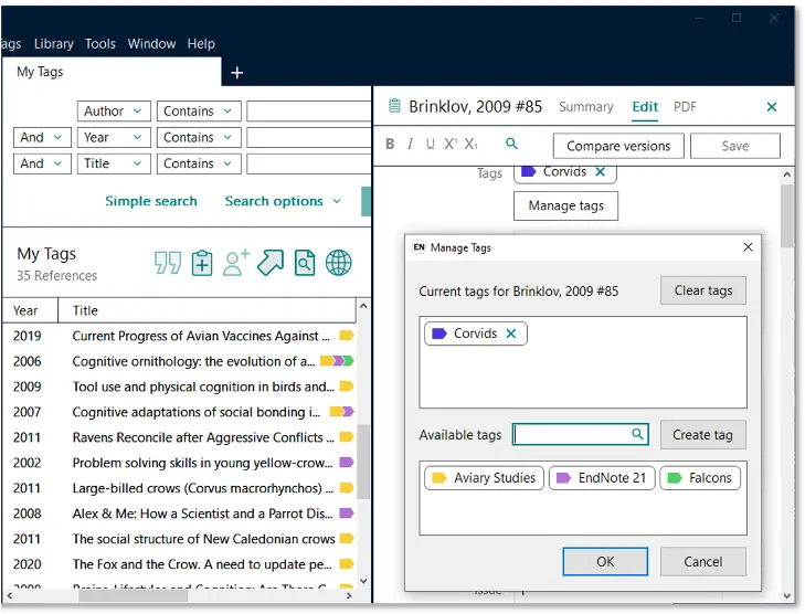 Best Collaborative Writing Tools for Research : Credits: EndNote