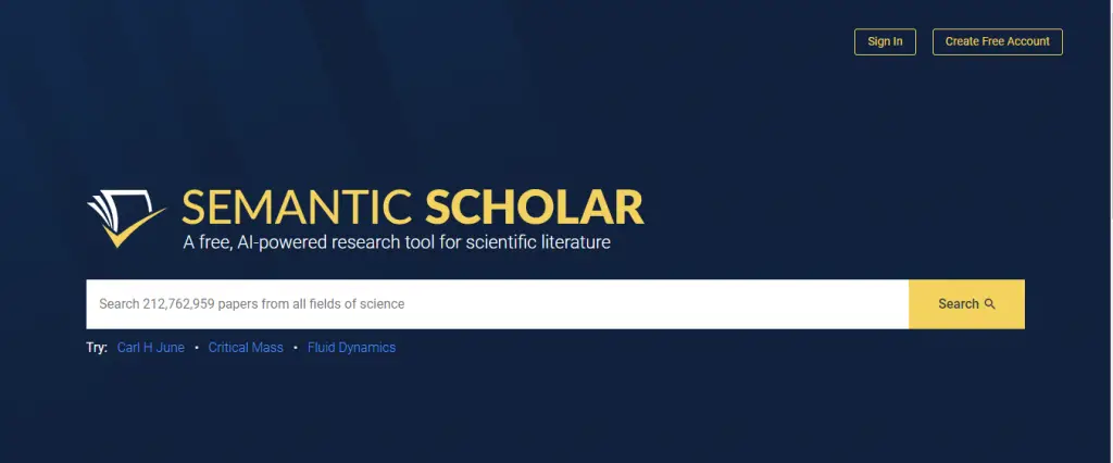 Credits: Semantic Scholar. Best Literature Review Tools for Researchers