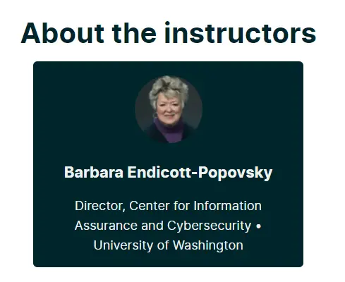 Online Courses for Cybersecurity : Credits: edX