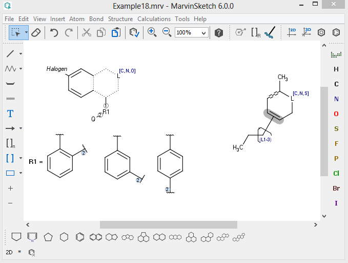 Credits: Chemaxon, Online Tools to Draw Molecular Diagram,