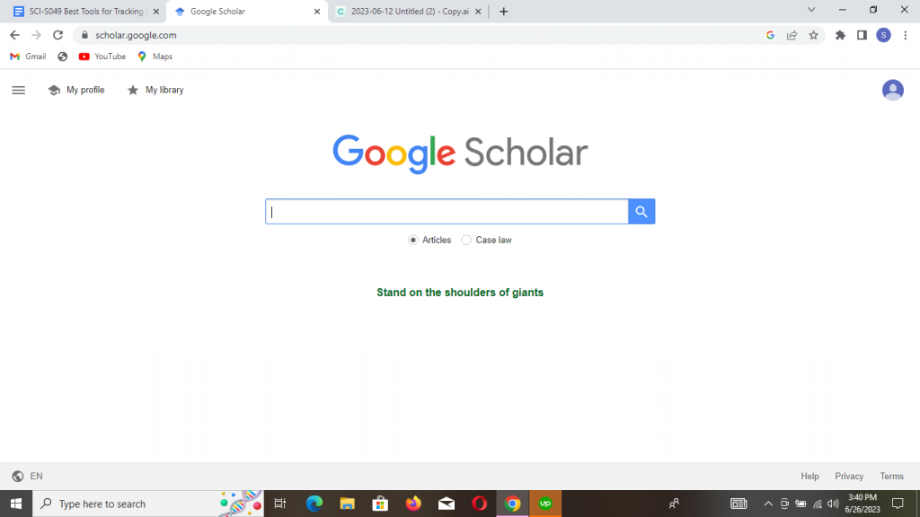 Best Tools for Tracking Research Impact and Citations : Credits: Google Scholar