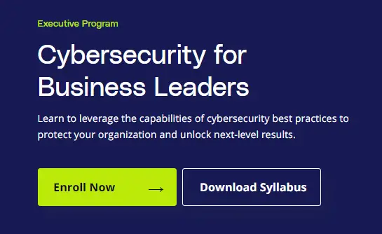 Online Courses for Cybersecurity : Credits: Cybersecurity