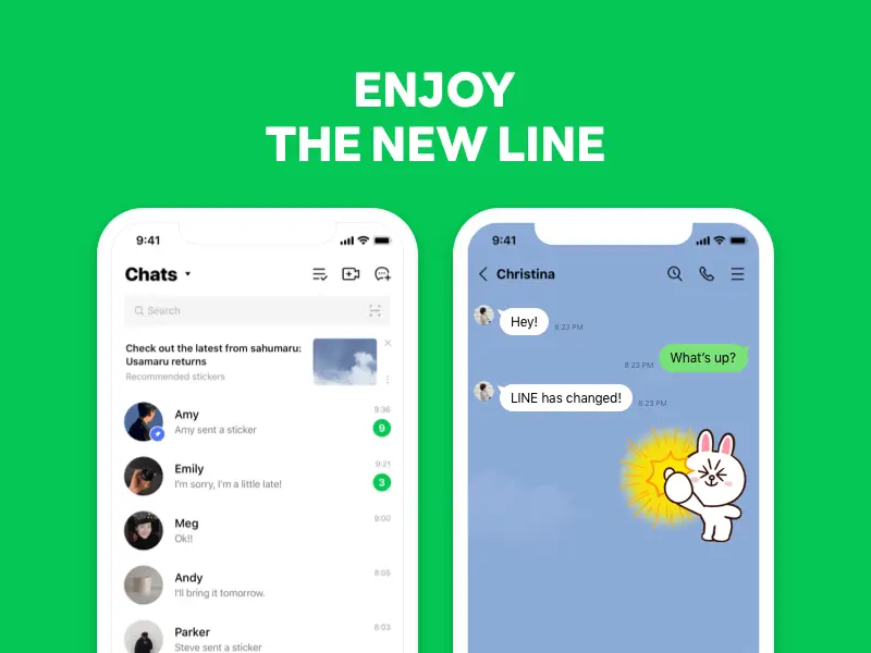 Credits: Line, Best Secure Messaging Apps for Academics,