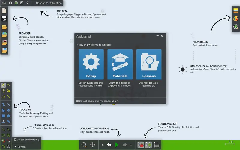 Credits: Algodoo, Best Cloud-Based Tools for Physics Simulations,