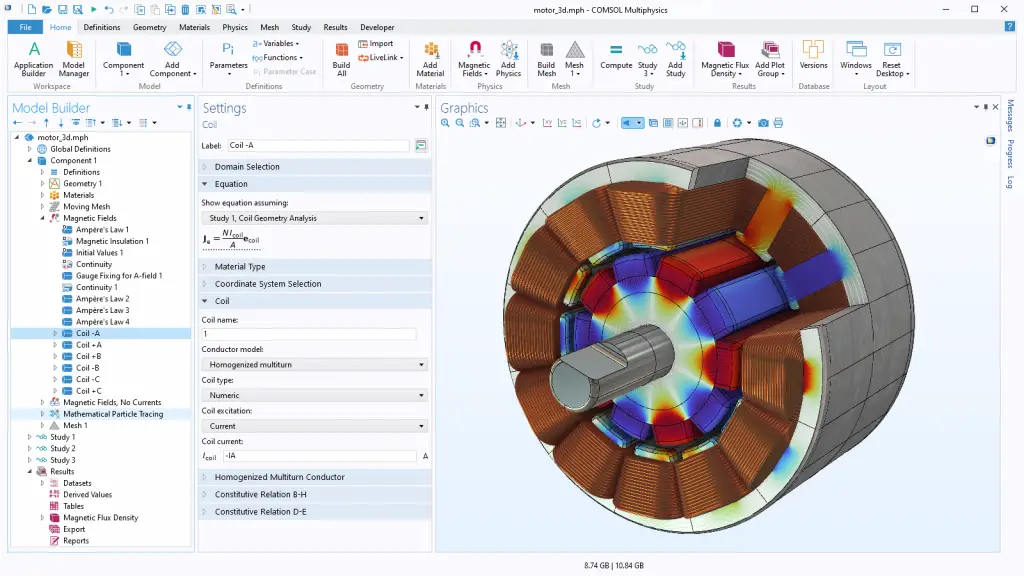 Credits: COMSOL Multiphysics, Best Cloud-Based Tools for Physics Simulations,