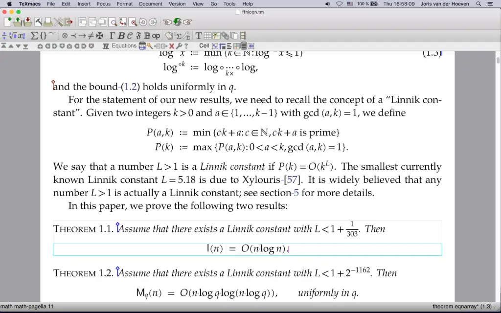 Credits: GNU TeXmacs, Best LaTeX Editors,