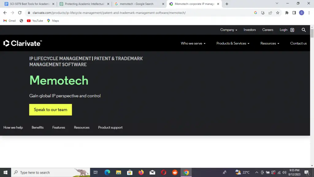 Credits: Memotech, Best Tools for Academic Copyright and IP Management,