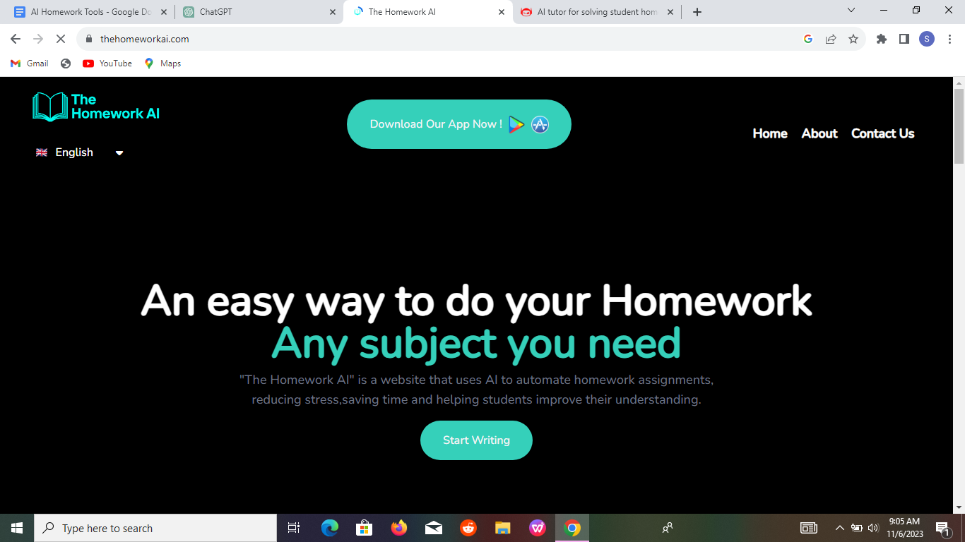 what is the best ai for homework