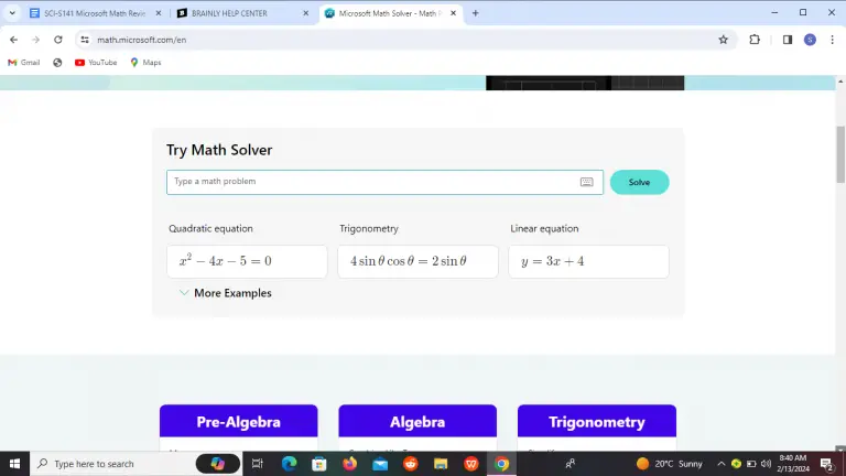 Microsoft Math Review 2026
